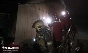 آتش‌سوزی در بیمارستان گاندی تهران 19