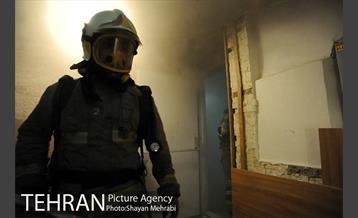 آتش سوزی در ساختمان سینوهه 7