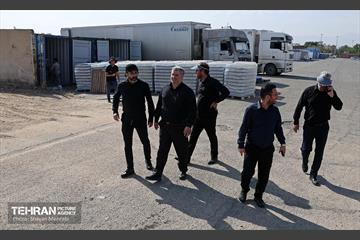 بازدید مدیرعامل سازمان بازنشستگی از زائرسرا بوستان ولایت 9