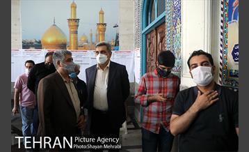 حضور شهردار تهران در انتخابات 1400
