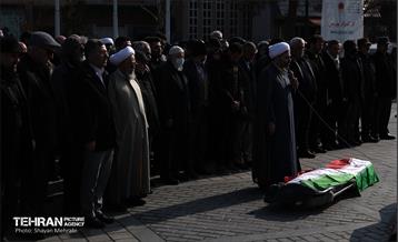 مراسم تشییع مرحوم محمدهادی چمران برادر مهدی چمران 33