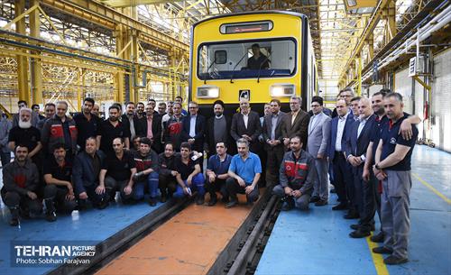 بازدید اعضای شورای اسلامی شهر تهران از شرکت واگن‌سازی تهران 6