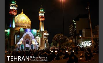 مراسم احیا شب بیست و یکم ماه مبارک رمضان در مسجد امام صادق(ع) 16