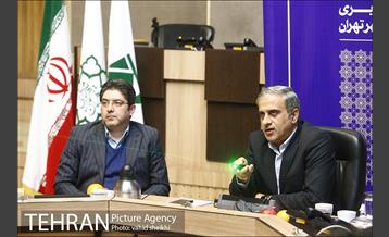 نشست خبری ریاست سازمان پیشگیری و مدیریت بحران شهر تهران 1