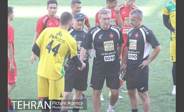 تمرین تیم فوتبال پرسپولیس 3