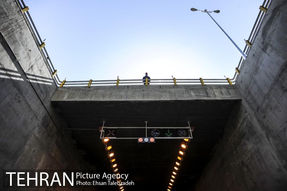 آیین افتتاح زیرگذر و تونل شهید ضربعلی زاده با حضور شهردار تهران 1
