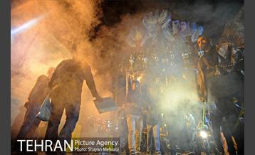 مراسم عزاداری حسینی در خیابان رودکی 6