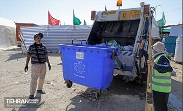 خدمات نیروهای پاکبان شهر تهران در اربعین حسینی 28