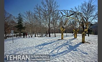 فصل زمستان در بوستان ملت 33