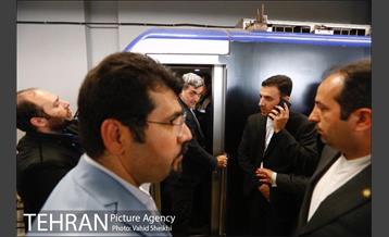 تست گرم خط ۶ متروی تهران 6