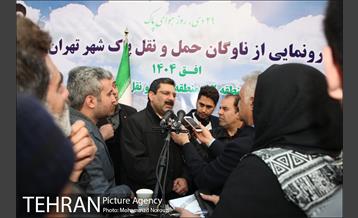 آیین رونمایی و بهره برداری از ناوگان حمل و نقل پاک با حضور دکتر قالیباف 43