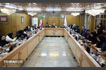 نشست خبری رئیس شورای اسلامی شهر تهران 19