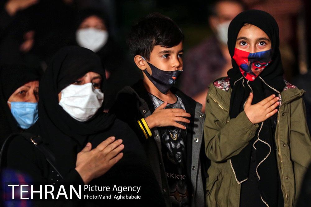 مراسم عزاداری شب اربعین در میدان نبوت 4