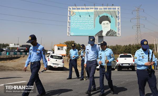 رونمایی از تندیس سرلشکر خلبان شهید بابایی 43