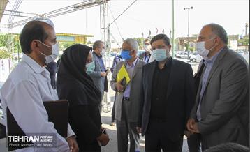 جلسه و بازدید میدانی جعفر شربیانی از منطقه ۲۰