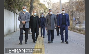 بازدید مصطفی سلیمی از پروژه های منطقه 4