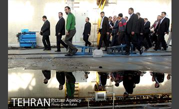 بازدید دکتر نجفی از واگن سازی پارس 25