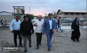 بازدید سخنگوی شهرداری تهران از منطقه ۲۱ 22