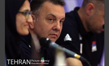 نشست خبری هفته دوم لیگ جهانی در تهران