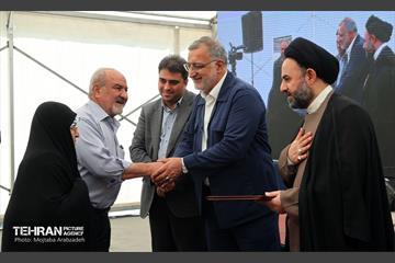 آیین بهره‌برداری از طرح نوسازی حمل و نقل عمومی تهران 7