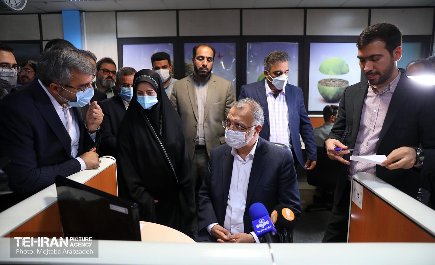 آیین رونمایی از سامانه ۱۳۷ پلاس 5