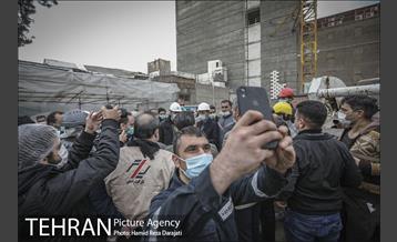 بازدید فتاح رئیس بنیاد مستضعفان از ساختمان پلاسکو 39