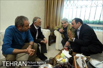 بازدید خبرنگاران از پشت صحنه سریال در جستجوی آرامش‎ 11