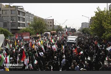 تشییع شهدای اقتدار ملی در تهران 41