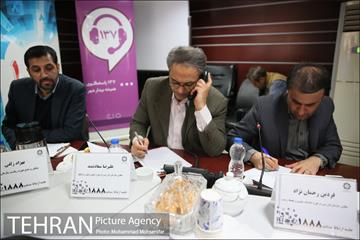جلسه ارتباط تلفنی رییس بازرسی شهرداری با شهروندان 15