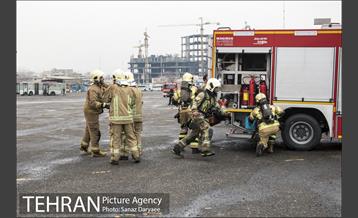 مانور عملیاتی اطفای حریق 14