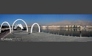 نمای پانورامای دریاچه شهدای خلیج فارس 13