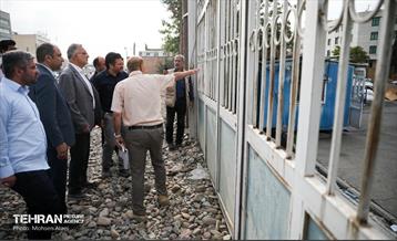 بازدید شهردار تهران از پروژه‌های غرب تهران 10