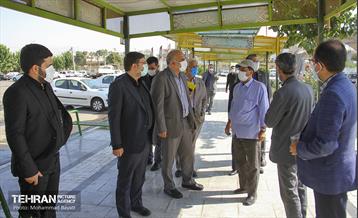 جلسه و بازدید میدانی جعفر شربیانی از منطقه ۲۰