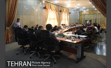 نشست خبری علی اعطا سخنگوی شورای اسلامی شهر تهران 12