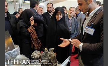 افتتاح بیست وهفتمین نمایشگاه ملی صنایع دستی 19