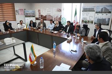 جلسه انتخاب معماری پروژه حیاط تهران 11