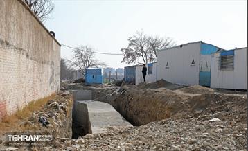 کانال جمع‌آوری آب‌های سطحی خیابان بهار