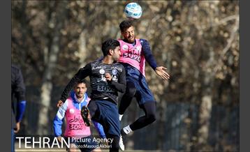 تمرین تیم فوتبال استقلال‎ 5