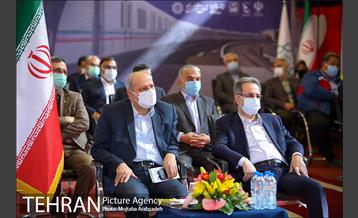 آیین رونمایی از نخستین نمونه قطار ملی مترو 13