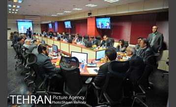 نشست هم اندیشی رئیس سازمان حمل و نقل و ترافیک با مدیران رسانه ها 8