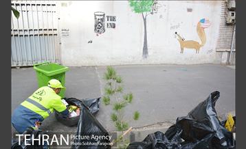 خدمات شهرداری تهران در مراسم 13 آبان 7