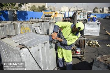 مرمت و تعمیر مخازن زباله 23