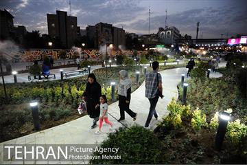آئین بهره برداری از میدانگاه شهدای هفتم تیر با حضور شهردار تهران 2
