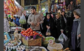 خرید شب عید، بازار تجریش 8