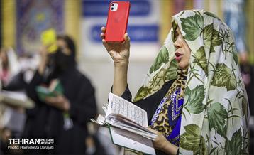 مراسم احیا شب بیست و یکم ماه مبارک رمضان در امام زاده صالح(ع) 42