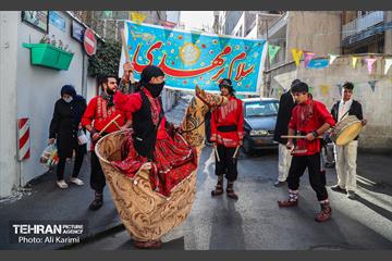 آئین های پیشواز نوروز در کوچه های بهاری بهشتی محله قدیمی زرگنده 17