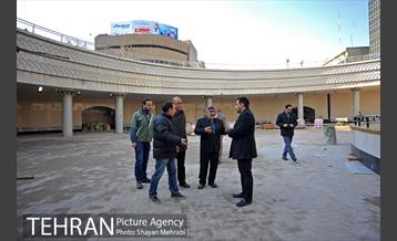 بازدید مدیر عامل متروی تهران از پروژه ایستگاهی میدان ولیعصر 15