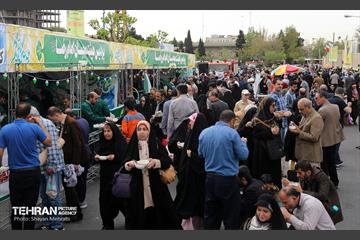 خدمات‌رسانی مواکب شهرداری تهران در عید فطر 15