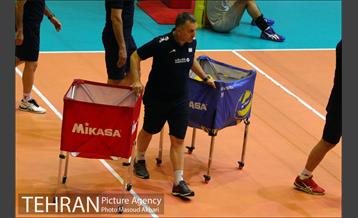 تمرین تیم ملی والیبال