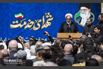 تشییع پیکر شهید حسین امیرعبداللهیان در وزارت خارجه 19